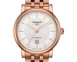 Tissot womens Carson Stainless Steel Dress Watch Rose Gold T1222073303100 - $285.95