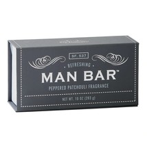 San Francisco Soap Company Man Bar 10 oz. Soap Bar - Peppered Patchouli - £11.84 GBP