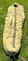 US Military 1951 Korean War Era Mummy arctic down filled Sleeping Bag si... - $100.00