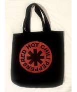 Red Hot Chili Peppers  Logo spellout Tote Red black - $25.73