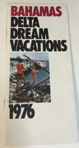 Vintage Bahamas Delta Dream Vacation Brochure 1976 - £10.24 GBP