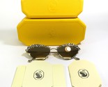 Swarovski Sunglasses SK7009 40137P Polished Shiny Gold Large Sparkly Cry... - $172.76