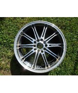 Rare HTF Aluminum Alloy 17&quot;x7J Positive +114.3 mm Offset Racing Wheel Ri... - £156.20 GBP