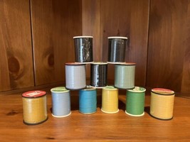 Lot of 11 Sewing Thread Spools Brands: Excell &amp; Trusew | New Old Stock f... - £17.12 GBP