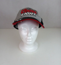 Coors Light Embroidered Snapback Baseball Cap With Bottle Cap Opener Accent - £13.20 GBP
