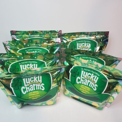 7 Bags Lucky Charms Just Magical Marshmallows 2024 (4 oz each) NEW - £56.48 GBP