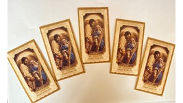 Saint Joseph Prayer Card Novena 5 Pack - $4.90