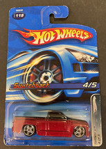 2005 Hot Wheels #119 Twenty + 4/5 SWITCHBACK Black/Maroon w/Chrome Pr5 S... - $5.73