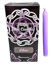 1/2&quot; Dia 5&quot; Long Lilac Chime Candle 20 Pack - £16.81 GBP