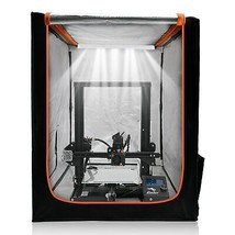 3D Printer Enclosure with LED Lighting Fireproof Dustproof Tent Constant Temp... - $77.02