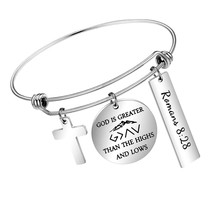 Christian Gifts for Women, Religious Cross Charm Bible - $47.83