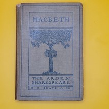 The Tragedy Of Macbeth - The Arden Shakespeare- 1908- D.C. Heath &amp; Co. Hc - £12.44 GBP