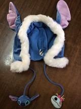 Disney Tokyo Resort Stitch Plush Warm Hat. Perfect Style. Very Pretty an... - $45.00