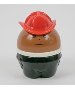 VINTAGE LITTLE TIKES CHUNKY TODDLER TOTS BLACK FIREMAN FIREFIGHTER CHILD... - $120.52 MXN