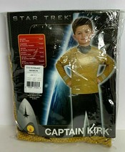 Rubie&#39;s Star Trek Captain Kirk Halloween Costume Medium Size 8-10 - £10.43 GBP