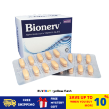 2 X Bionerv 60&#39;s Alpha Lipoic Acid, Vitamine B1, B6, B12 Réduit la douleur... - £75.95 GBP