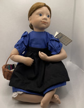 Amish Blessings Rebecca Doll by Julie Good Kruger. Edwin Knowles Collection 1990 - £13.23 GBP
