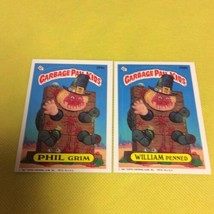 1987 Topps Garbage Pail Kids Series 7 Phil Grim 268a &amp; William Penned 26... - £10.93 GBP