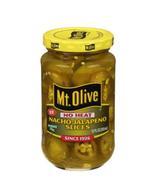Mt. Olive No Heat Jalapeno&#39;s 12 ounce Jars, Pack Of 4 , UPC 000093000002... - £15.22 GBP