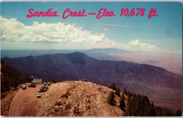 Sandia Crest The Land of Enchantment New Mexico Postcard - £5.51 GBP