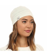 UGG Hat Knit Beanie Sequin Trim Cream - $846.56 MXN