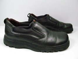 Ecco Slip On Black Loafers Size Mens  US 11  - £23.12 GBP