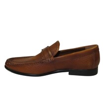 Men's Shoes Steve Madden Soft Woven Leather upper Slip On Chivan Tan image 4