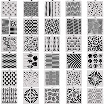 30 Pieces Cookie Stencil 5.1 X 5.5 Inch Cakes Baking Templates Floral Le... - $15.99