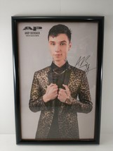 Black Veil Brides ANDY BIERSACK Signed Autographed 17&quot; x 11&quot; Framed Poster! - £39.92 GBP