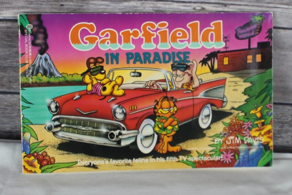 Primary image for Garfield In Paradise By Jim Davis 1987 First Edition- Trade Paperback -Very Good