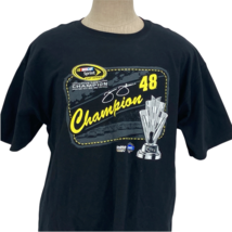 Chase Authentics Jimmie Johnson Sprint Cup Series Black T Shirt Size XL ... - £26.63 GBP