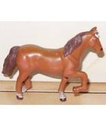 1988 Funrise HORSE PVC figure RARE Vintage Hard Plastic equestrian - $20.52 CAD