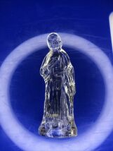 Rainbow Crystal Christmas Nativity Set Sculptured Figurines Wiseman Repl... - $11.99