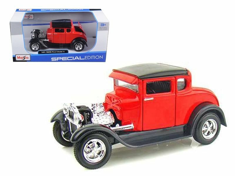 1929 Ford Model A Red 1/24 Diecast Model Car by Maisto - $45.95