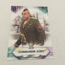 2021 Topps WWE Smack Down Commander Azeez Trading Card #145 - $1.99