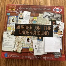 Murder Mystery Case Files Murder on the Underground - £13.37 GBP