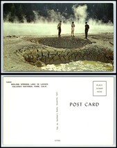 CALIFORNIA Postcard - Volcanic National Park, Boiling Springs Lake in Lassen C12 - £2.34 GBP