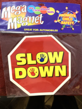 Mega Signs  ￼Slow Down Magnet Car Truck Vehicle Magnetic Sign - $145.39 MXN