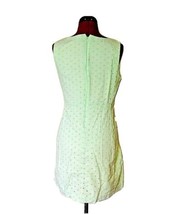 Gap Marcy Sheath Dress Icy Mint Zipper Closure Lined Size 2 Eyelet Pockets - $23.76