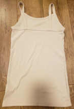 GIRLS BEIGE RIBBED CAMISOLE TANK TOP by NO BOUNDARIES - GIRLS S (3-5) - ... - £5.48 GBP