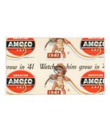 American Gas Amoco Blotter 1941 Misprint  Baby pumping gas Note color is... - $12.99