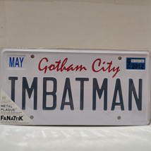 Im Batman Gotham City License Plate Metal Plaque Sign Official Collectible - £15.29 GBP