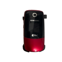 Samsung Alltel Red Flip Phone Model SCH-R430 With Belt Clip - $16.93