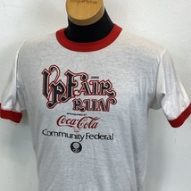 VP Fair Run T Shirt Ringer Vintage 1988 Community Federal Savings St Louis S5 - £15.62 GBP