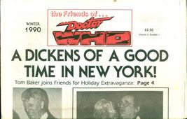 THE FRIENDS OF...DOCTOR WHO Winter 1990 tabloid newspaper fanzine - €12,85 EUR