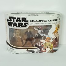 Star Wars Clone Wars Commemorative DVD collection Jedi Force 3-Pack Box ... - $823.45 MXN