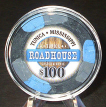 (1) $100. ROADHOUSE Casino Chip - Tunica, Mississippi - 2009 - $17.95