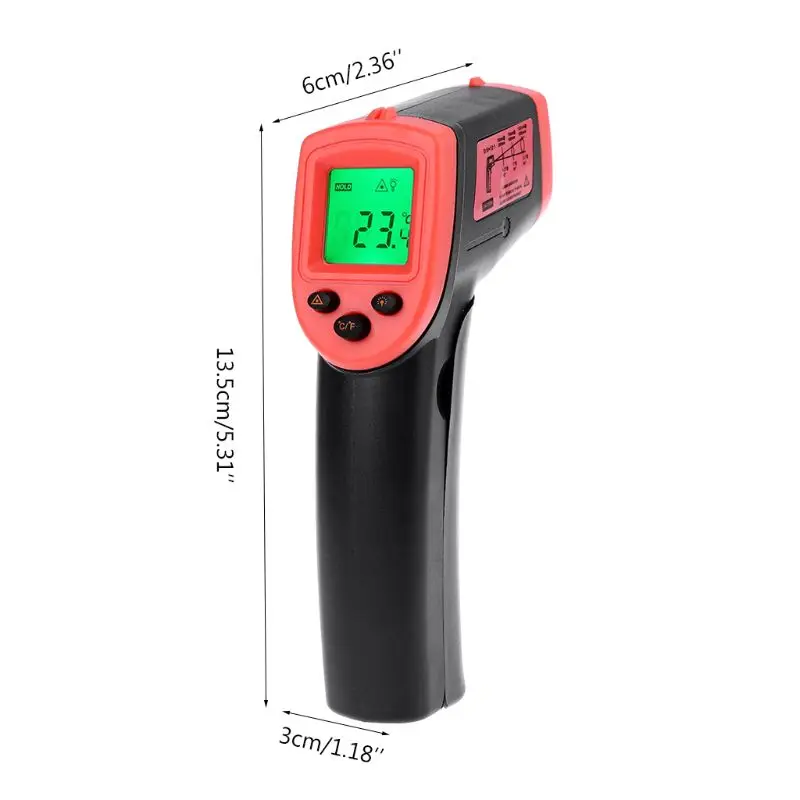 -50~600? Digital Thermometer  Pyrometer ?/? High Temperature Meter Non-Contact I - £173.50 GBP