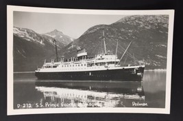 RPPC Skagway Alaska S.S. Prince George Steamship Ship Dedman D-272 - £22.80 GBP