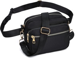 SEINPURE Women Nylon Crossbody Bag Waterproof Multi Pockets Shoulder Handbags - £27.40 GBP